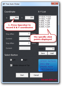 auto clicker how to use