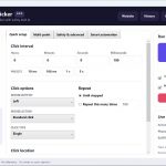 Free Auto Clicker 8.0.0 main window on Windows 11