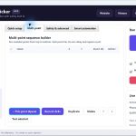 Free Auto Clicker multi-point click sequence editor